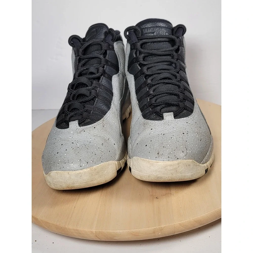 Air Jordan 10 Retro 310805-062 'Cement' Men's Size 11.5